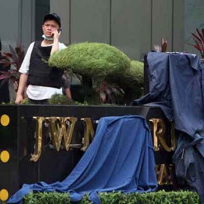 Bombenanschlag auf Luxushotel in Jakarta