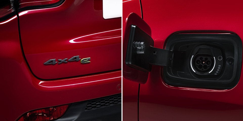 Compass und Renegade mit Plug-in-Hybrid