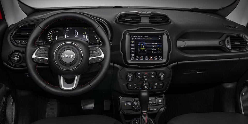 Compass und Renegade mit Plug-in-Hybrid