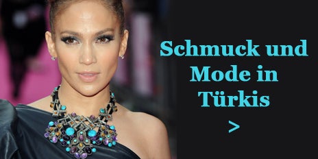 Jennifer Lopez Türkis Schmuck Mode Fashion Farbe Sommer