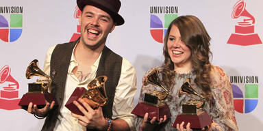 Jesse & Joy räumten Latin-Grammys ab