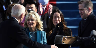 Jill Biden: Tränen-Auftritt bei Angelobung ihres Mannes