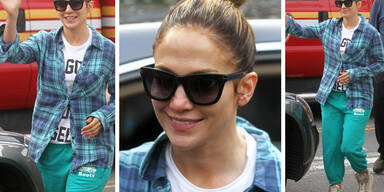 Jennifer Lopez im Gammellook
