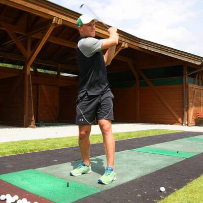 Golftraining der ÖSV-Stars