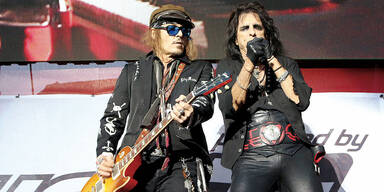 Johnny Depp Alice Cooper