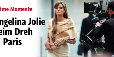 Hier dreht Angelina Jolie in Paris
