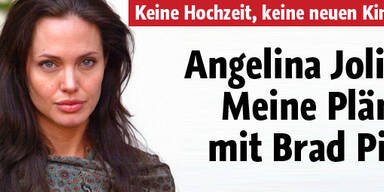 Jolie über Hochzeitspläne und Kinder