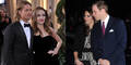 Angelina Jolie mit Brad Pitt und Prinz William und Kate