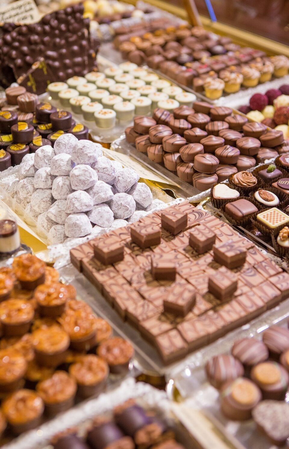 Schokolade, Pralinen und Zuckerl - ein Paradies für Naschkatzen