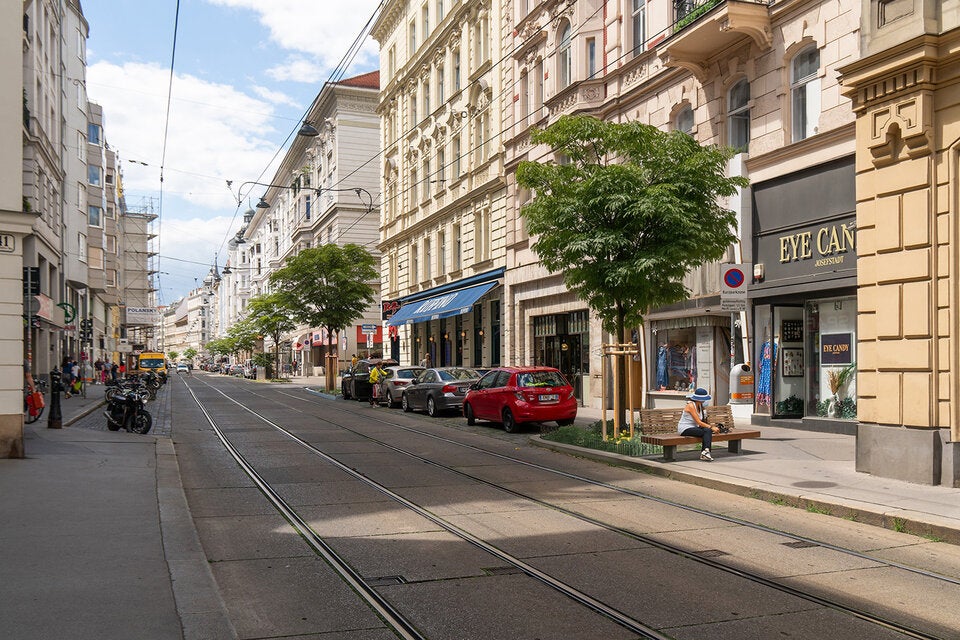 Josefstädterstraße hat mehr Bäume bekommen.