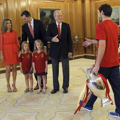 Gratulation des Königs