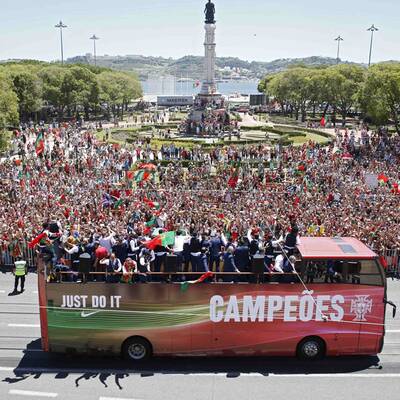 So feiern die Portugiesen