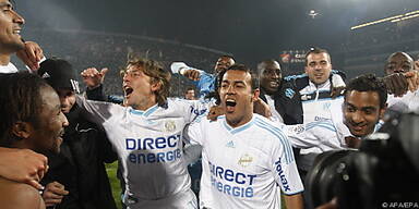 Jubel bei den Spielern