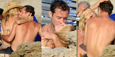 Jude Law & Sienna Miller knutschen in Italien - Fotos