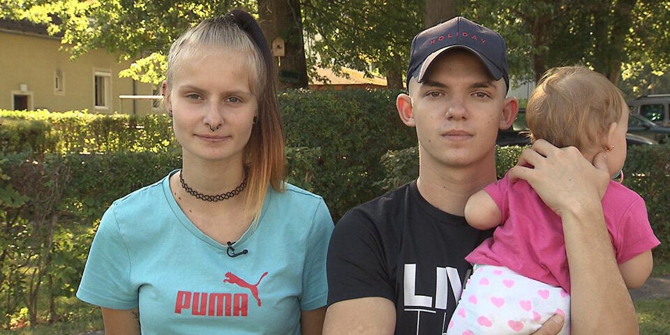 Teenager werden Mütter: Julia und Valentin