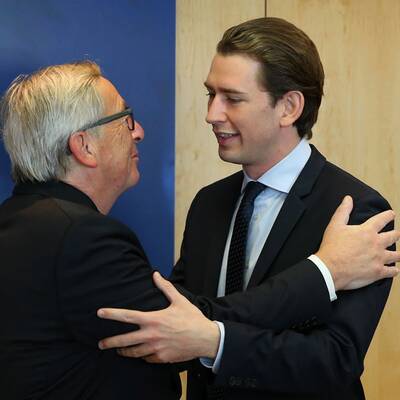 Kurz und Juncker: Ein Annäherungsversuch