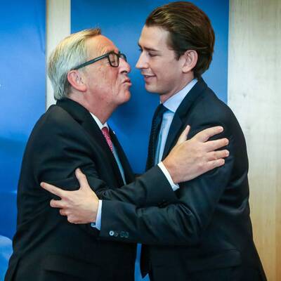 Kurz und Juncker: Ein Annäherungsversuch