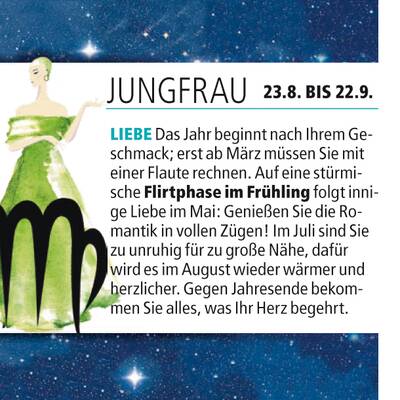 Ihr Jahres-Horoskop 2011
