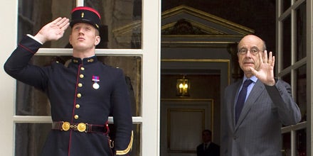 Alain Juppé am Freitag in Paris.