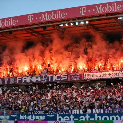 Austria Wien gegen Red Bull Salzburg