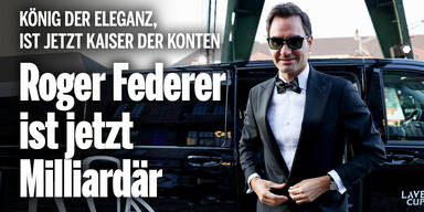 Roger Federer (44) ist jetzt Milliardär