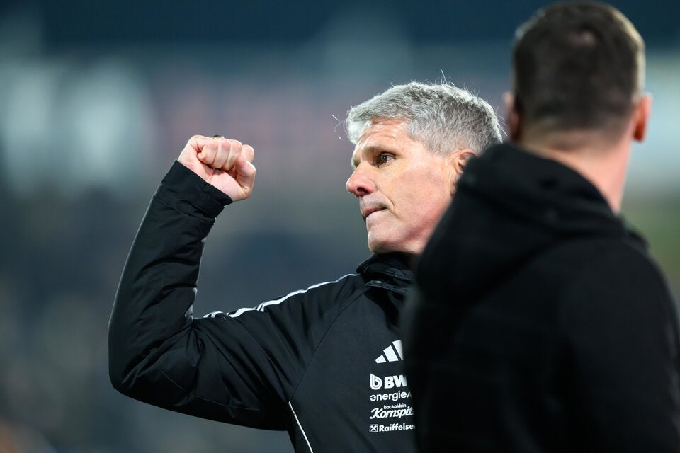 Kühbauer provoziert Ried-Fans vor ORF-Interview