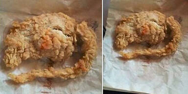 Frittierte Ratte bei KFC im Bucket?