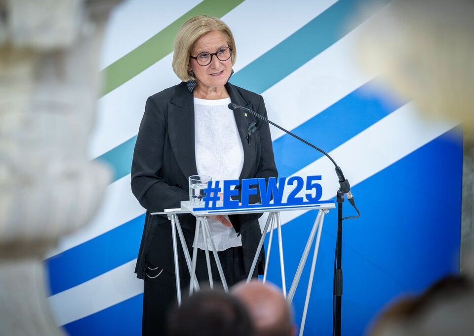 Landeshauptfrau Johanna Mikl-Leitner eröffnete am Freitag den dritten und letzten Tag des Europa-Forums Wachau.