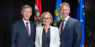 Peter Suchanek, Veronika Mikl-Leitner, Michael Engel