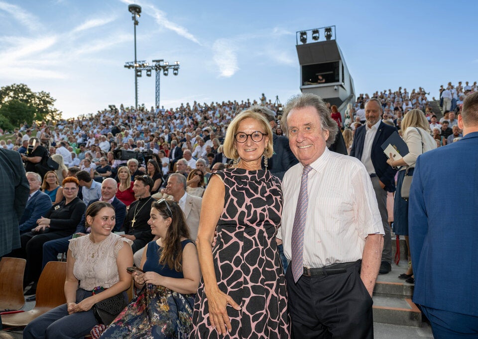 Johanna Mikl-Leitner und Rudolf Buchbinder.
