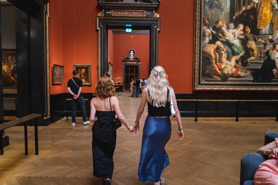 Song Contest sorgt im KHM für Party zwischen alten Meistern