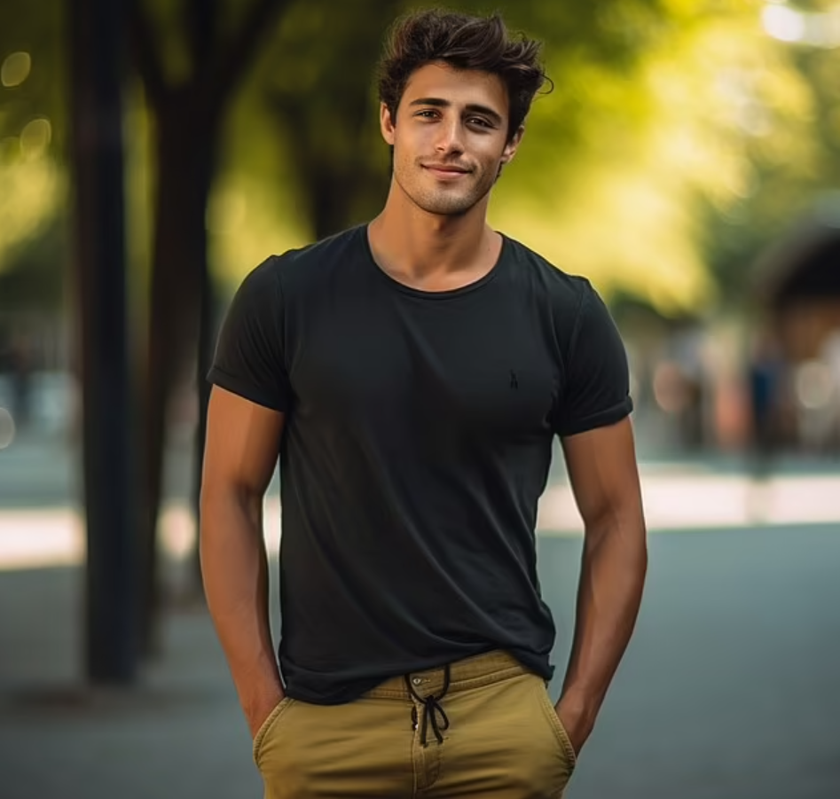 Groß, braunhaarig und trainiert: so sieht laut KI der perfekte Mann aus.