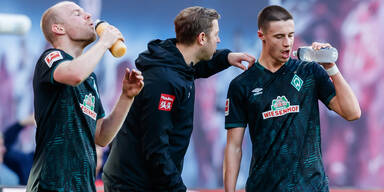 Bremen-Legion&auml;r Friedl beim Home-Training &uuml;berwacht