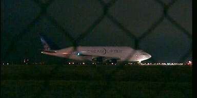 Riesen-Flieger nach Irrflug wieder am Ziel