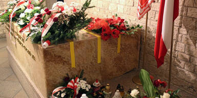 Polens exhumiertes Pr&auml;sidentenpaar wird untersucht