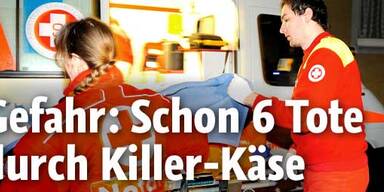 Killer-Bakterien in Käse: 6 Tote