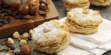 Kaffee-Haselnuss-Whoopies