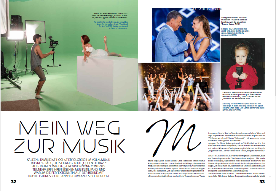 Ganz private Einblicke: Kaleen liefert ihr eigenes ESC-Magazin