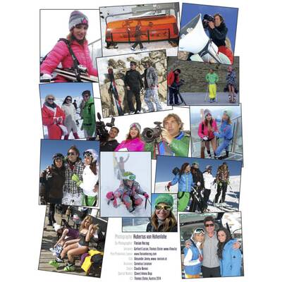 Amina Dagi im Skilehrer-Kalender 2014