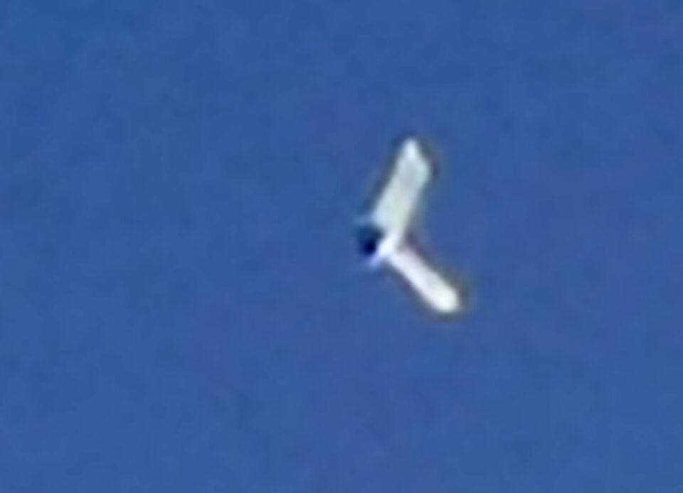 Angebliche UFO-Sichtung über Österreich