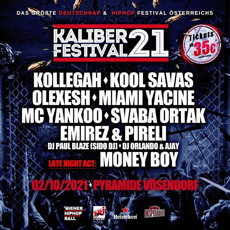 ÖSTERREICH bringt Sie zum Kaliber Festival