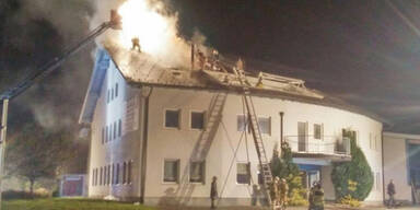 Defekter Kamin f&uuml;hrt zu Flammen-Inferno