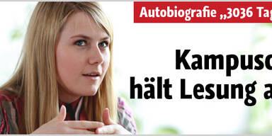 Natascha Kampusch hält Lesung ab