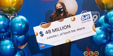 18-J&auml;hrige spielt zum ersten Mal Lotto und knackt Mega-Jackpot