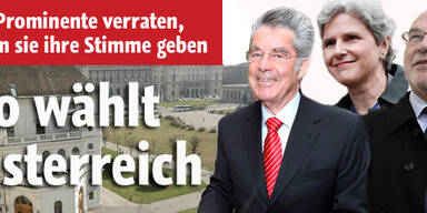 So stimmen unsere Prominenten ab