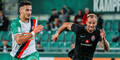 Ercan Kara (Rapid Wien) gegen Sorya Luhansk
