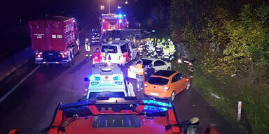 Totalsperre nach Autobahn-Crash auf A2