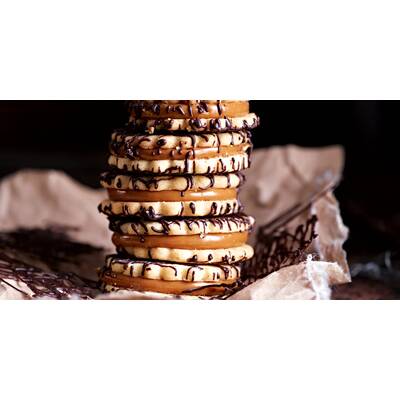 Schokokuchen mit Karamell