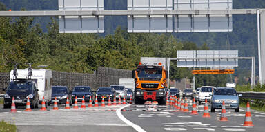 Karawankentunnel Sperre