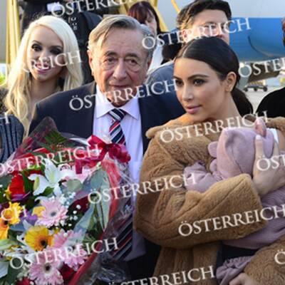 Kardashian in Wien gelandet